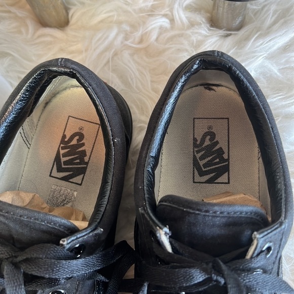 Vans Men’s Black Old Skool Cumfycush Canvas Shoe Size 10.5 - Picture 5 of 14